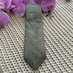 Vintage Daniel Made In Italy Geometric Abstract Men’s Silk Tie